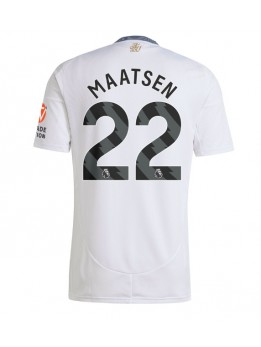 Aston Villa Ian Maatsen #22 Replika Borta Kläder 2024-25 Kortärmad